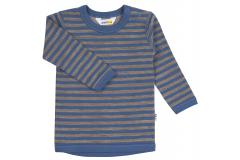JOHA shirt merino wool/cotton Sesame Blue, 90, 120