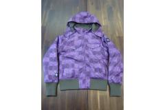 HUPPA teens jacket Jessica, violet pattern, 164