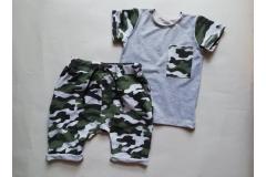 Set shorts+shirt Army