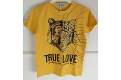 Mustard Tshirt True Love, 4-14y