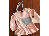Dream Dress Triko Heart růžové, 74-140